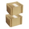 Pack pour carton boxe à assiettes 