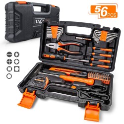 TACKLIFE Malette Outils HHK3B 56 pièces